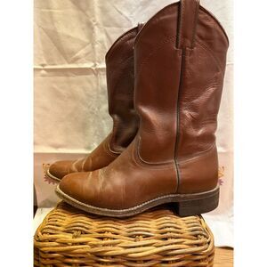 Vintage Wrangler Roper Cowboy Boots 8.5 W/6.5 M